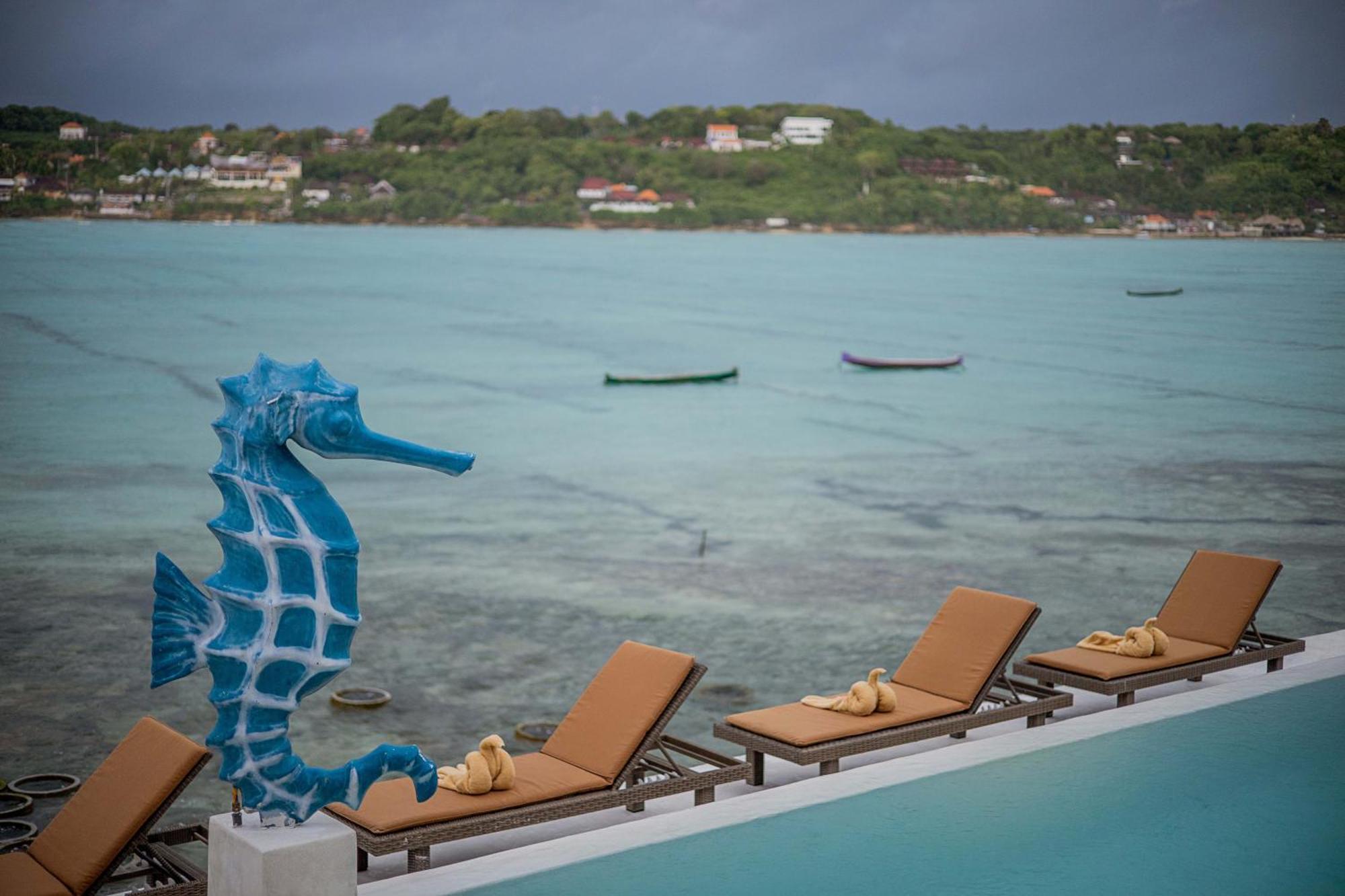 Aquavista Ceningan Hotel Lembongan Eksteriør billede